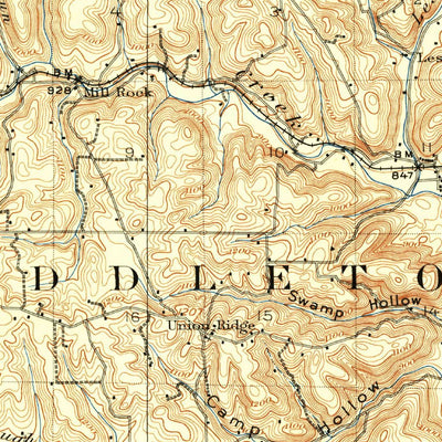 United States Geological Survey Columbiana, OH-PA (1907, 62500-Scale) digital map