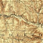 United States Geological Survey Columbiana, OH-PA (1909, 62500-Scale) digital map