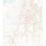 United States Geological Survey Columbine Falls, AZ (1971, 24000-Scale) digital map