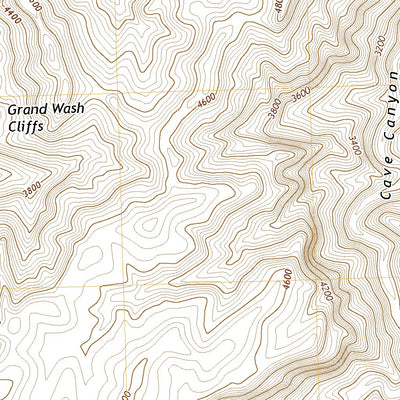 United States Geological Survey Columbine Falls, AZ (2021, 24000-Scale) digital map