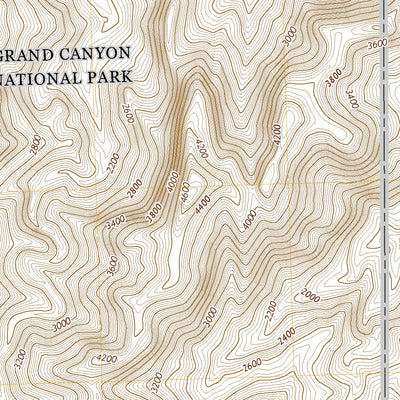 United States Geological Survey Columbine Falls, AZ (2021, 24000-Scale) digital map