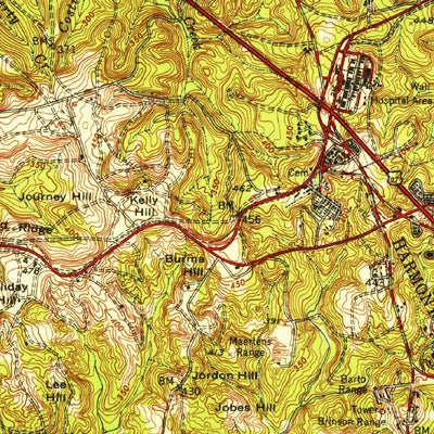 United States Geological Survey Columbus, GA-AL (1947, 62500-Scale) digital map