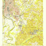 United States Geological Survey Columbus, GA-AL (1949, 24000-Scale) digital map