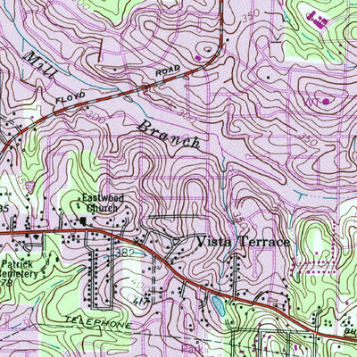 United States Geological Survey Columbus, GA-AL (1955, 24000-Scale) digital map