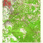 United States Geological Survey Columbus, GA-AL (1955, 62500-Scale) digital map