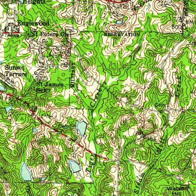 United States Geological Survey Columbus, GA-AL (1955, 62500-Scale) digital map