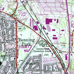 United States Geological Survey Columbus, GA-AL (1999, 24000-Scale) digital map