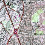 United States Geological Survey Columbus, GA-AL (1999, 24000-Scale) digital map