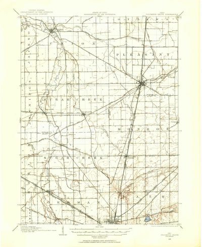 United States Geological Survey Columbus Grove, OH (1906, 62500-Scale) digital map