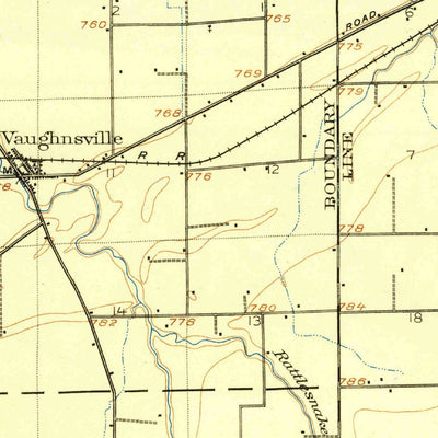 United States Geological Survey Columbus Grove, OH (1908, 62500-Scale) digital map