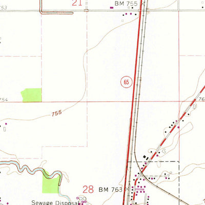 United States Geological Survey Columbus Grove, OH (1960, 24000-Scale) digital map
