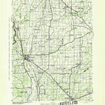 United States Geological Survey Columbus, IN (1942, 125000-Scale) digital map