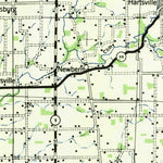 United States Geological Survey Columbus, IN (1942, 125000-Scale) digital map