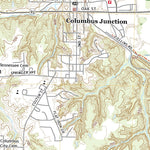 United States Geological Survey Columbus Junction, IA (2022, 24000-Scale) digital map