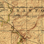 United States Geological Survey Columbus, KS (1918, 62500-Scale) digital map