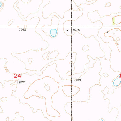 United States Geological Survey Columbus, ND (1947, 24000-Scale) digital map