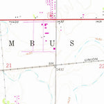 United States Geological Survey Columbus, NE (1958, 24000-Scale) digital map