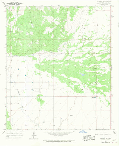 United States Geological Survey Columbus NE, NM (1966, 24000-Scale) digital map