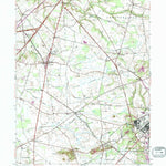 United States Geological Survey Columbus, NJ (1957, 24000-Scale) digital map