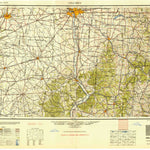 United States Geological Survey Columbus, OH-WV (1947, 250000-Scale) digital map