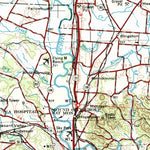 United States Geological Survey Columbus, OH-WV (1967, 250000-Scale) digital map