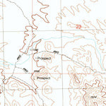 United States Geological Survey Columbus Peak, AZ (1990, 24000-Scale) digital map