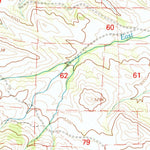 United States Geological Survey Columbus Peak, WY (1993, 24000-Scale) digital map