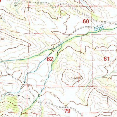United States Geological Survey Columbus Peak, WY (1993, 24000-Scale) digital map