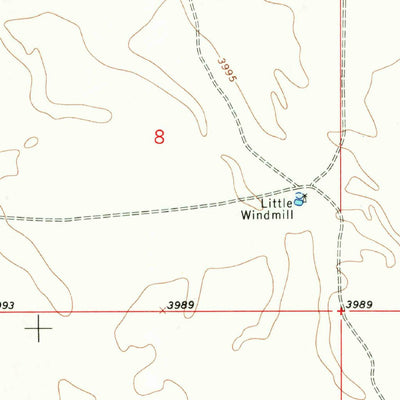 United States Geological Survey Columbus SE, NM (1966, 24000-Scale) digital map
