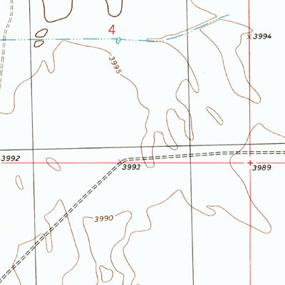 United States Geological Survey Columbus SE, NM (1996, 24000-Scale) digital map