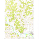 United States Geological Survey Columbus West, MT (1956, 24000-Scale) digital map