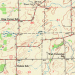 United States Geological Survey Columbus, WI (1955, 62500-Scale) digital map