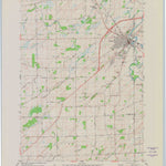 United States Geological Survey Columbus, WI (1980, 24000-Scale) digital map