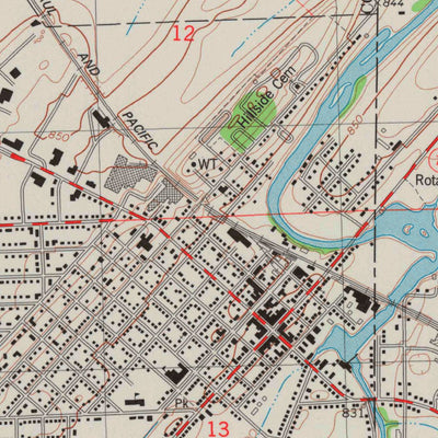 United States Geological Survey Columbus, WI (1980, 24000-Scale) digital map