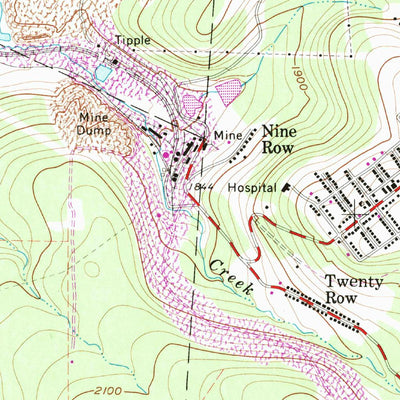 United States Geological Survey Colver, PA (1961, 24000-Scale) digital map