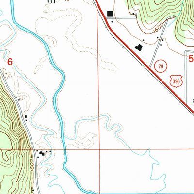 United States Geological Survey Colville, WA (1992, 24000-Scale) digital map