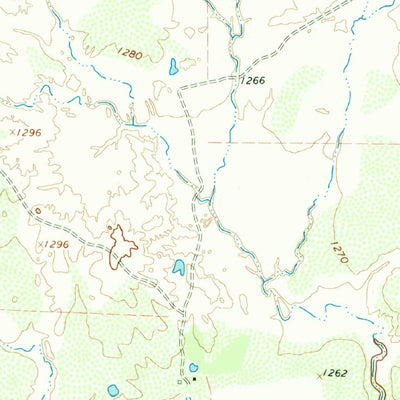 United States Geological Survey Colwell Creek, TX (1966, 24000-Scale) digital map