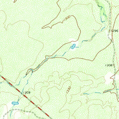 United States Geological Survey Colwell Creek, TX (1966, 24000-Scale) digital map