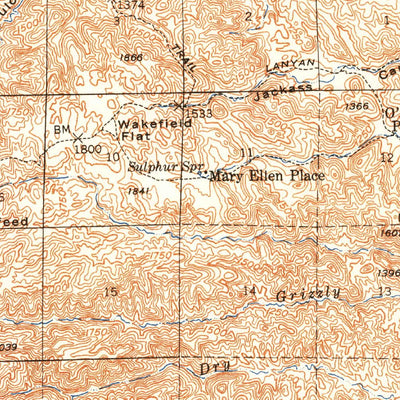 United States Geological Survey Colyear Springs, CA (1949, 62500-Scale) digital map
