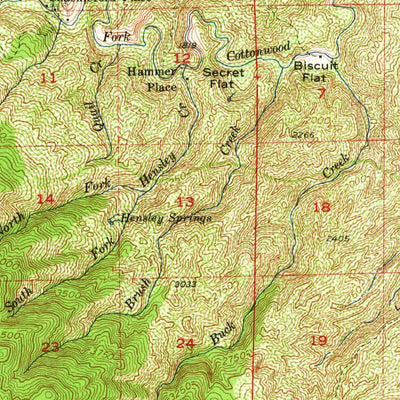 United States Geological Survey Colyear Springs, CA (1957, 62500-Scale) digital map