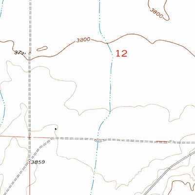 United States Geological Survey Comanche, MT (1956, 24000-Scale) digital map