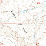 United States Geological Survey Comanche, MT (1956, 24000-Scale) digital map