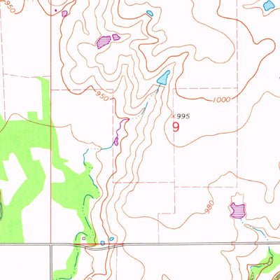United States Geological Survey Comanche, OK (1964, 24000-Scale) digital map