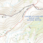 United States Geological Survey Comanche Peak, CO (2022, 24000-Scale) digital map