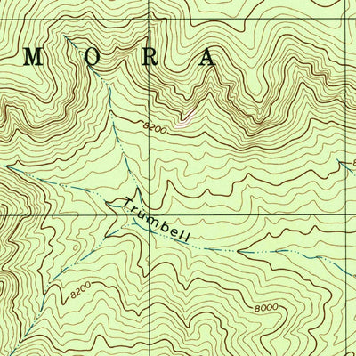United States Geological Survey Comanche Peak, NM (1994, 24000-Scale) digital map