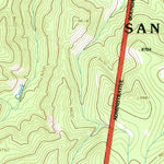 United States Geological Survey Comanche Point, NM (1995, 24000-Scale) digital map