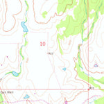 United States Geological Survey Comanche SE, OK (1964, 24000-Scale) digital map