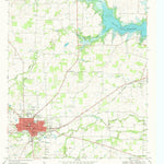 United States Geological Survey Comanche, TX (1969, 24000-Scale) digital map