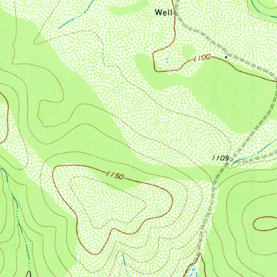 United States Geological Survey Comanche Waterhole, TX (1969, 24000-Scale) digital map