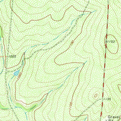 United States Geological Survey Comanche Waterhole, TX (1969, 24000-Scale) digital map